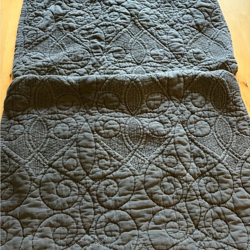 Quilted pottery barn shams